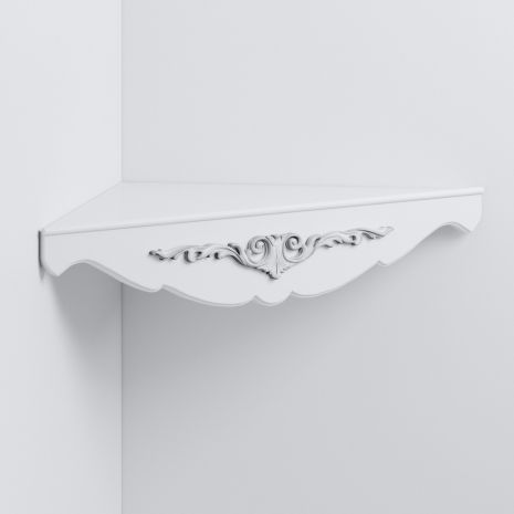 Полка RPL60V-K00-S Silvery Rome
