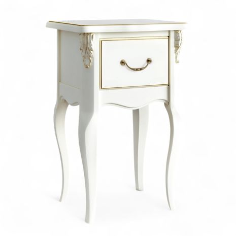 Прикроватная тумба 1 ящик R159-K02-G Романтик Голд