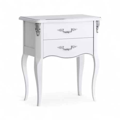 Прикроватная тумба 2 ящика S159L-K00-S Сильвери Роум