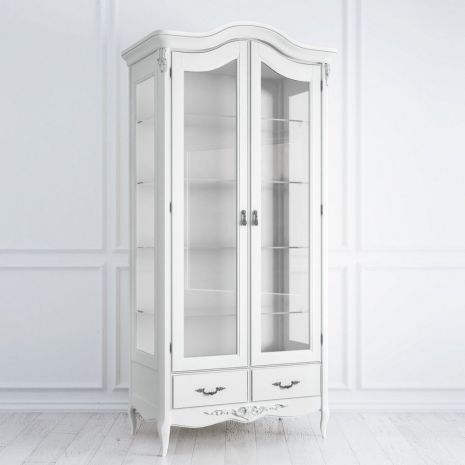 Сервант стеклянный Silvery Rome