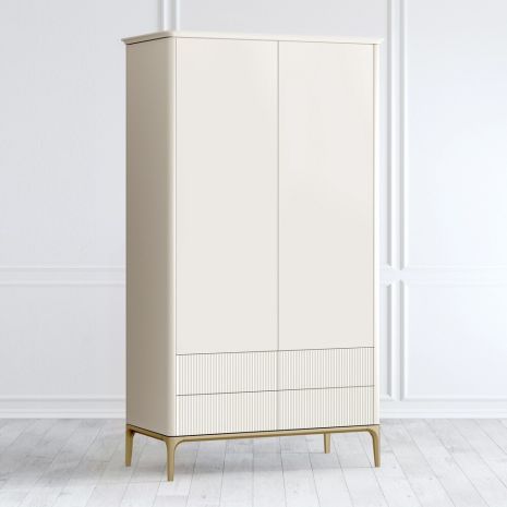 Шкаф 2 двери Pr019B1T-gold Primo gold