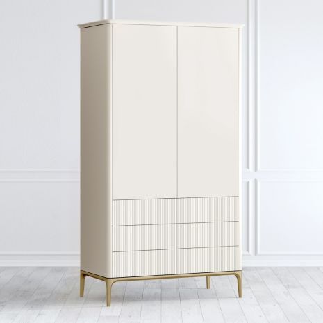 Шкаф 2 двери Pr019C1T-gold Primo gold