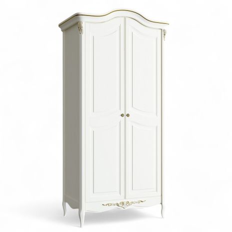 Шкаф 2 двери R122g Романтик Голд