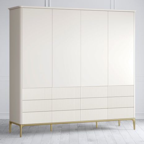 Шкаф 4 двери Pr061C1T-gold Primo gold