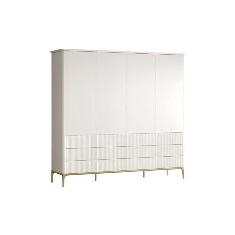 Шкаф 4 двери Primo Pr061C1T-gold