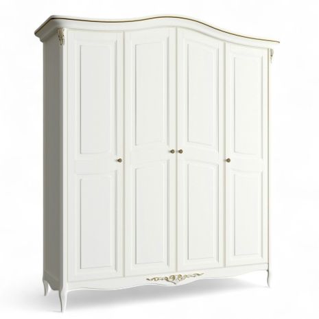 Шкаф 4 двери R124g Романтик Голд