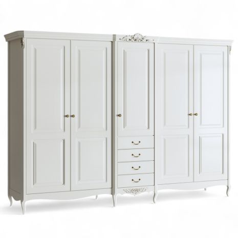 Шкаф 5 дверей R625E-K02 Романтик