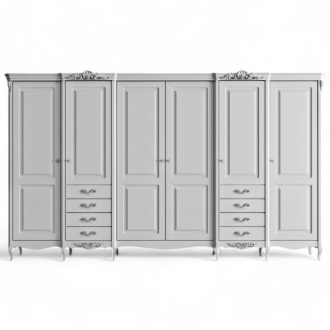 Шкаф 6 дверей APs626E-K04-S Ательер Хоум