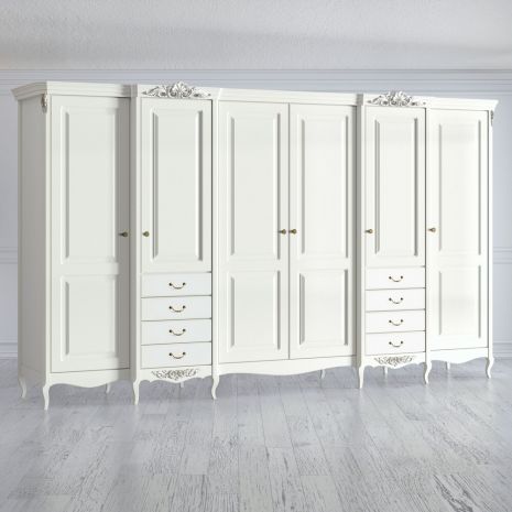Шкаф 6 дверей R626E-K02 Romantic