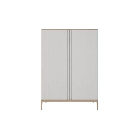 Шкаф для одежды 2-х дверный Icons РВ 102 (беленый дуб, белый дуб) (С выставки)