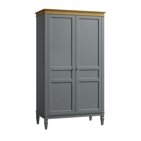 Шкаф для одежды Ольса-С 20 серый 7042 - антик 24