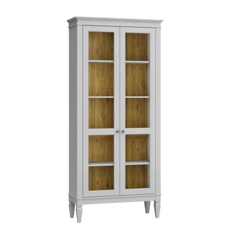 Шкаф для посуды Ольса-С 200 белый лак