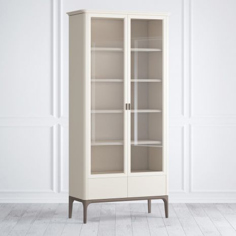 Шкаф книжный 2 ящика Pr082B Primo