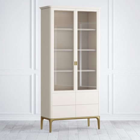 Шкаф книжный 4 ящика Pr082C-gold Primo gold