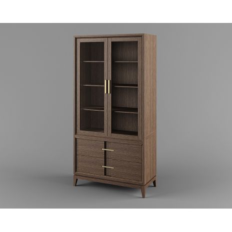 Шкаф книжный Chester (Бостон) B2/2 ВМФ-1648