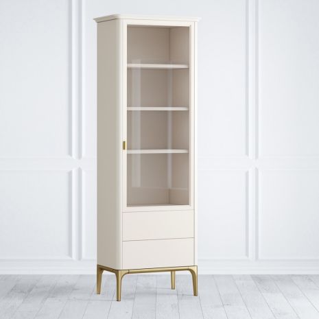 Шкаф книжный малый 2 ящика R Pr029RC-gold Primo gold