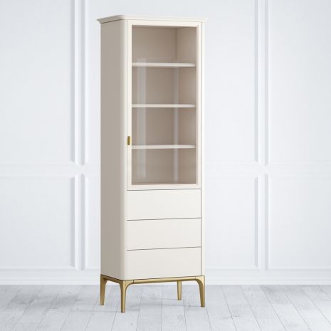 Шкаф книжный малый 3 ящика R Pr029RD-gold Primo gold