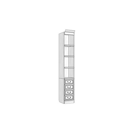 Шкаф комбинированный Оскар 440 ММ-218-440