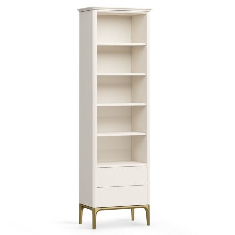 Стеллаж малый 2 ящика Альтэ Pr128C-gold ПРИМО Голд