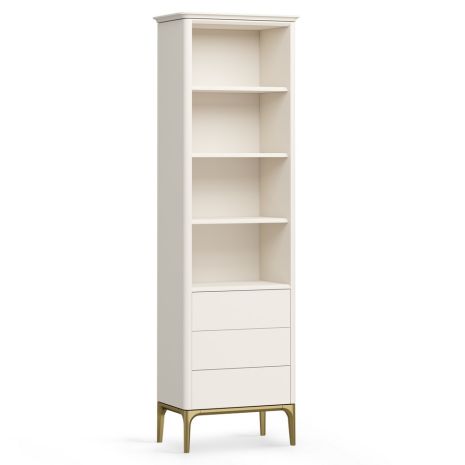 Стеллаж малый 3 ящика Альтэ Pr128D-gold ПРИМО Голд