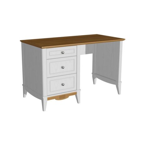 Стол Пенни письменный 120 белый воск/антик 24