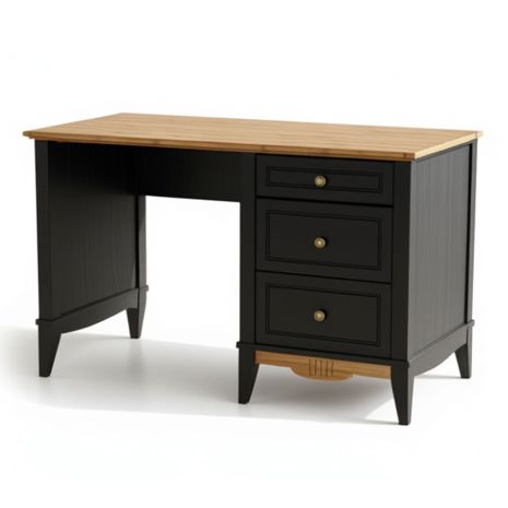 Стол Пенни письменный NN 120 блэк/антик 24