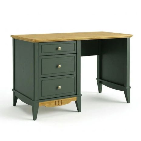 Стол Пенни письменный NN 120 грин 6020/антик 24