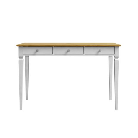 Стол письменный Ольса-С 003 белый лак / антик 24