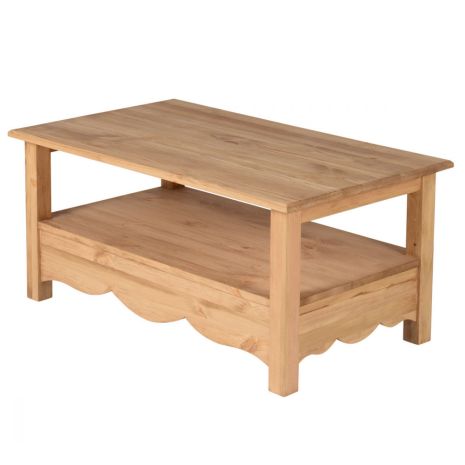 Стол журнальный Прованс с фигурным низом KST1