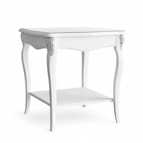 Столик квадратный S113-K00-S Сильвери Роум