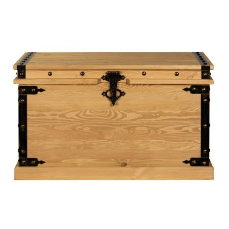 Сундук Викинг (с прямой крышкой) (мёд)