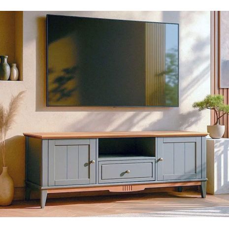 Тумба NN ТВ 1600 Пенни (Серый 7046 / Антик 24)