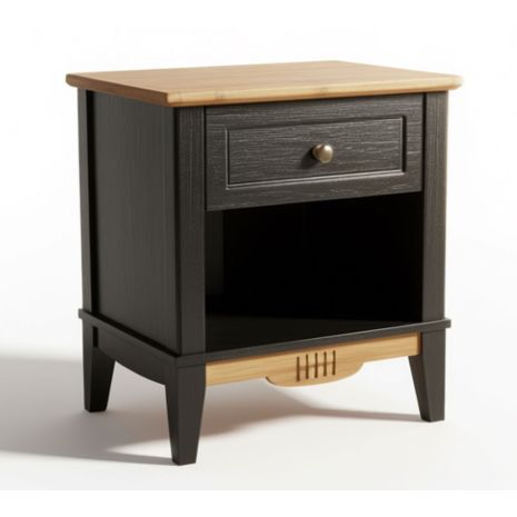 Тумба Пенни прикроватная NN блэк/антик 24