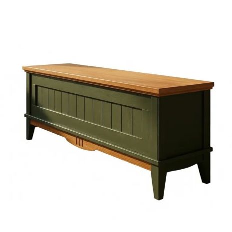Тумба (сундук) V2 Пенни грин 6020/антик 24