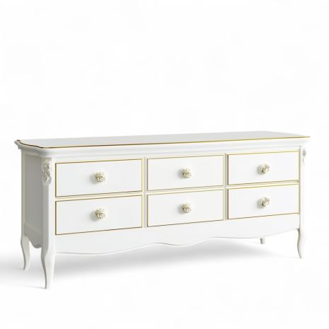 Тумба ТВ G116Y-K02-G Голден Роуз