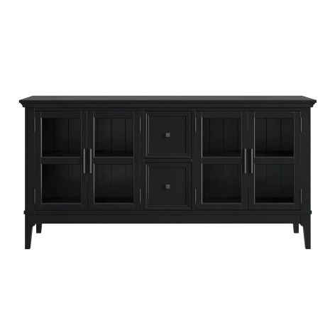 Тумба ТВ Квадро-С 42 (Чёрная)