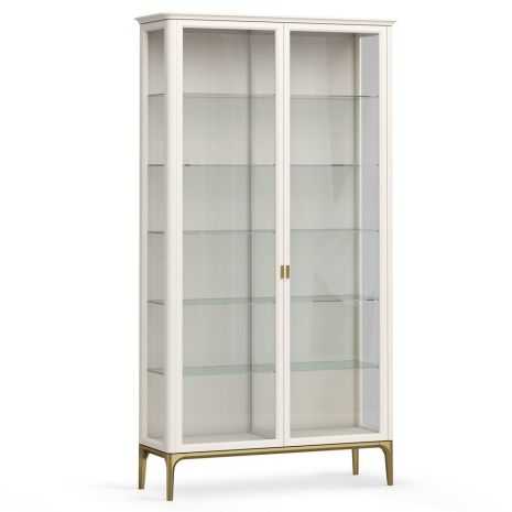 Витрина стеклянная большая Альтэ Pr114AP-gold ПРИМО Голд