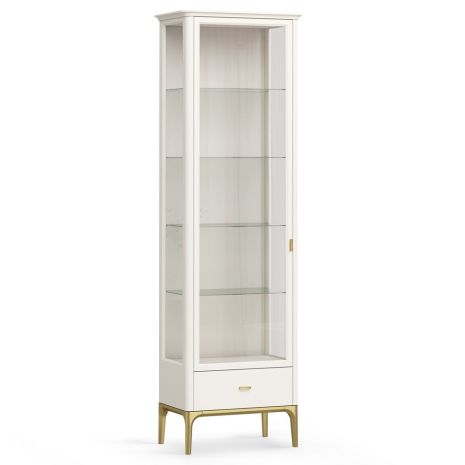 Витрина стеклянная L Альтэ Pr113LBP-gold ПРИМО Голд
