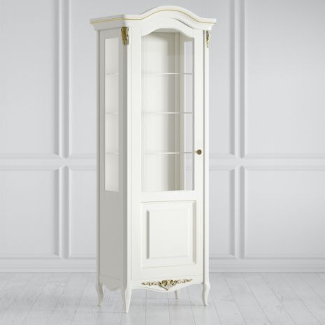 Витрина стеклянная L R189B-K02-G Romantic Gold