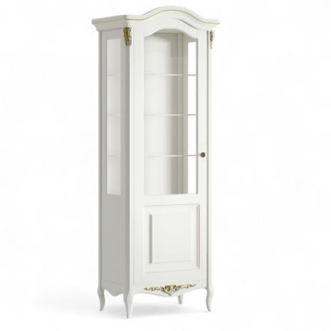 Витрина стеклянная L R189B-K02-G Романтик Голд