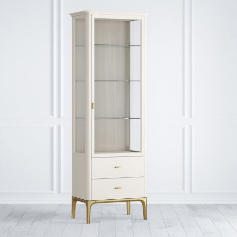 Витрина стеклянная малая R Pr013RCP-gold Primo