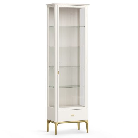 Витрина стеклянная R Альтэ Pr113RBP-gold ПРИМО Голд