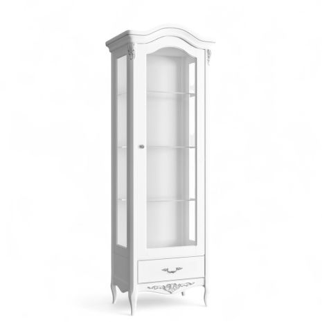 Витрина стеклянная R S190-K00-S Сильвери Роум