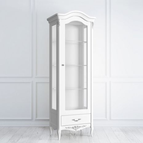 Витрина стеклянная R S190-K00-S Silvery Rome