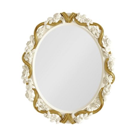 Зеркало MR001L-K02-G Романтик Голд