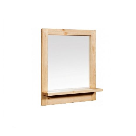 Зеркало Прованс с полкой большое KNM9