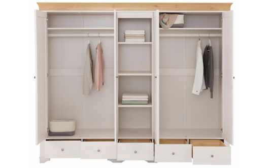 Шкафы пятистворчатые в детскую