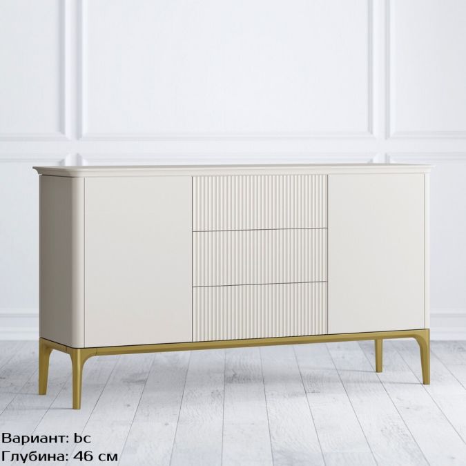 Фото Комод средний Pr117DT_Pr118DT-gold Primo gold