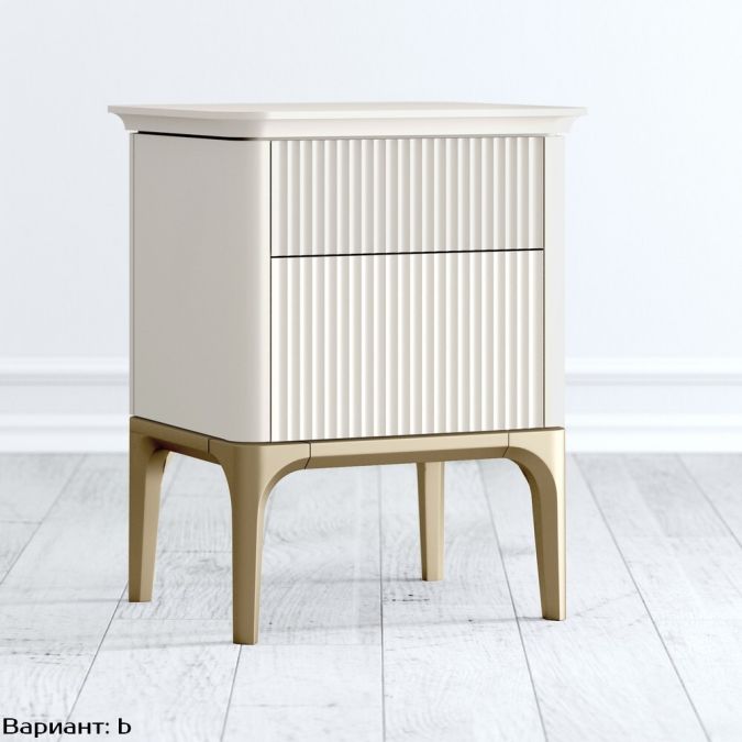 Фото Тумба прикроватная малая Pr024AT-gold Primo gold