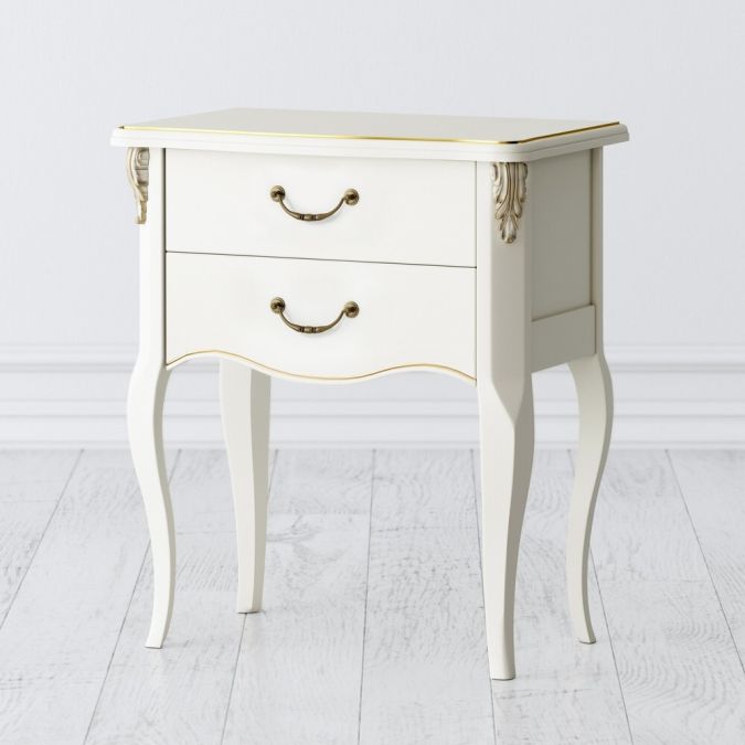 Фото Прикроватная тумба 2 ящика R159L-K02-G Romantic Gold